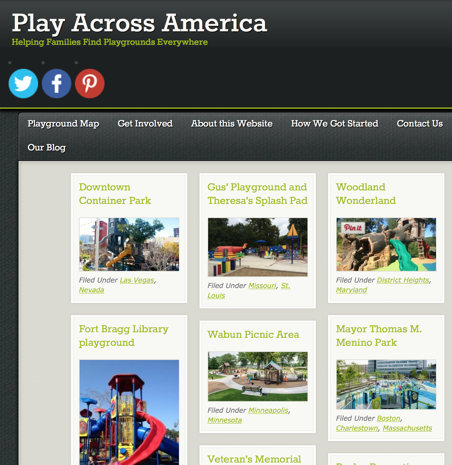 top 15 playgrounds