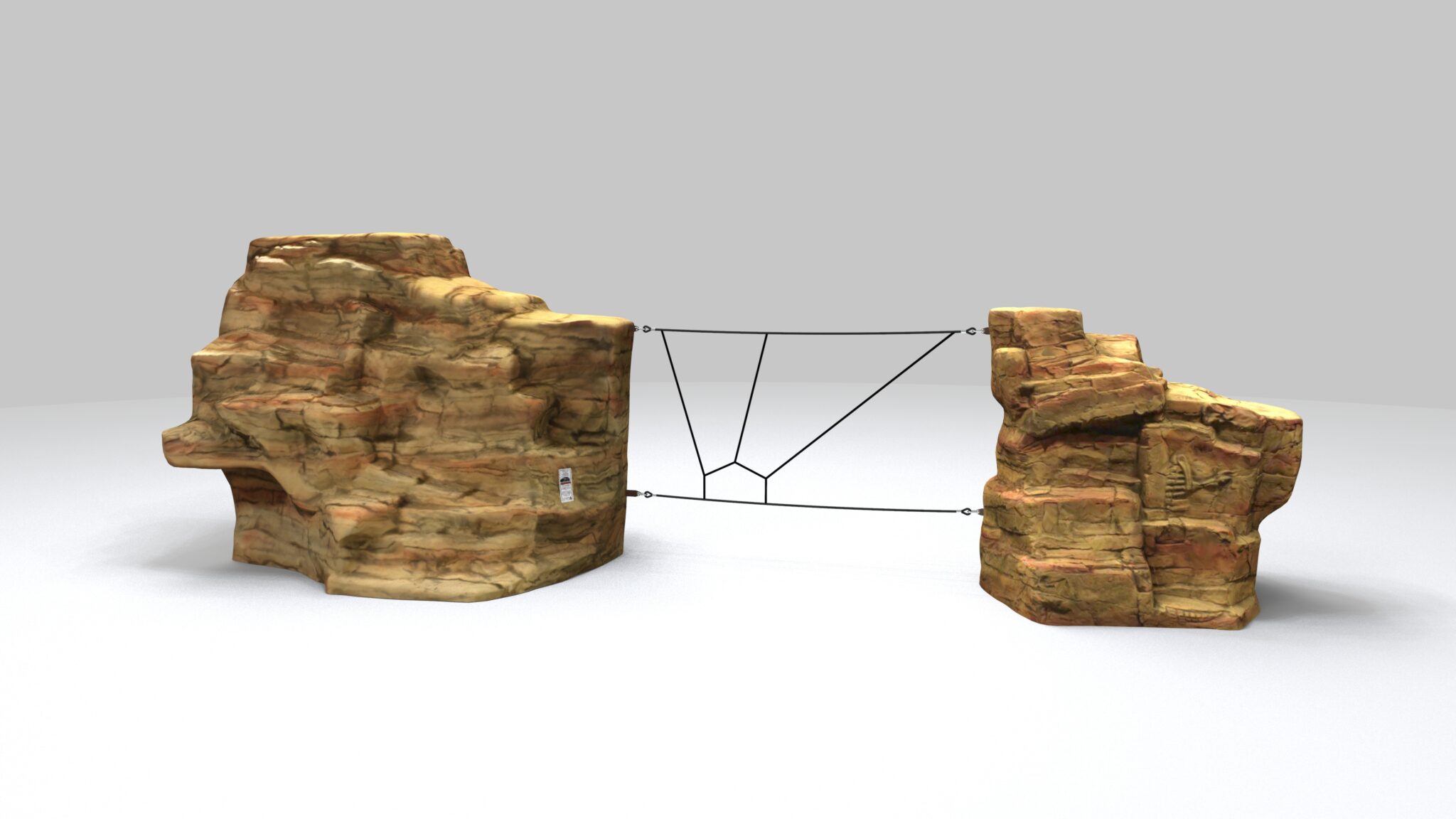 Playground rope links