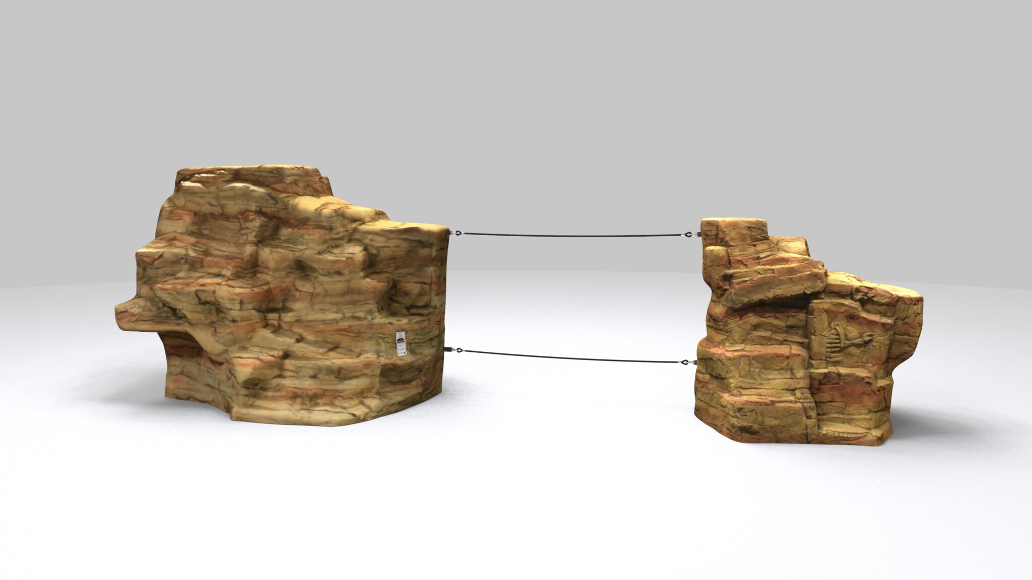 Playground rope links