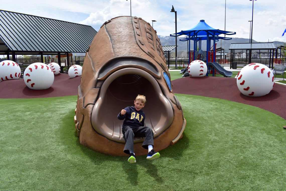 Baseball Glove Climber with Slide