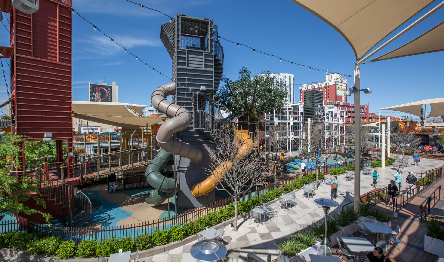 Industrial playground