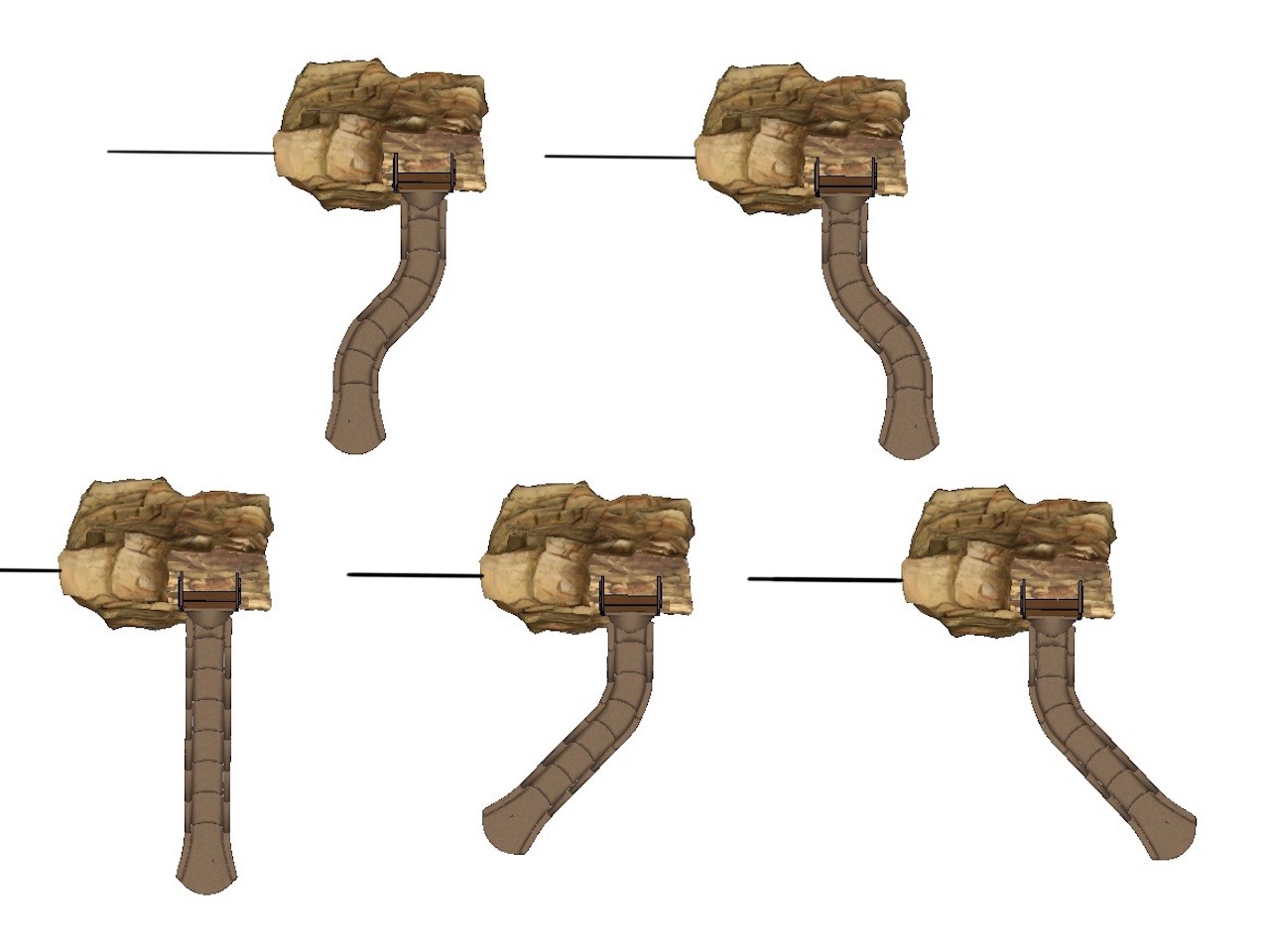 Strato Rock Climber with Rope Tabs and Slide