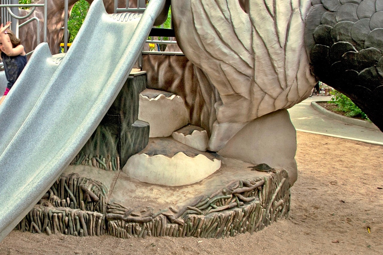 Queenie Goose Slide, Regina Saskatchewan