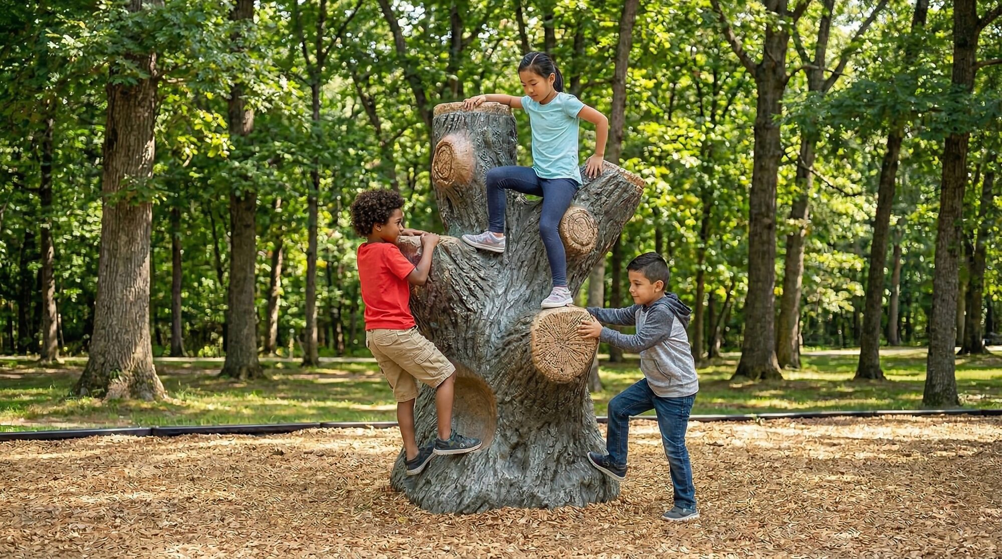 Big Oak Playground Climber